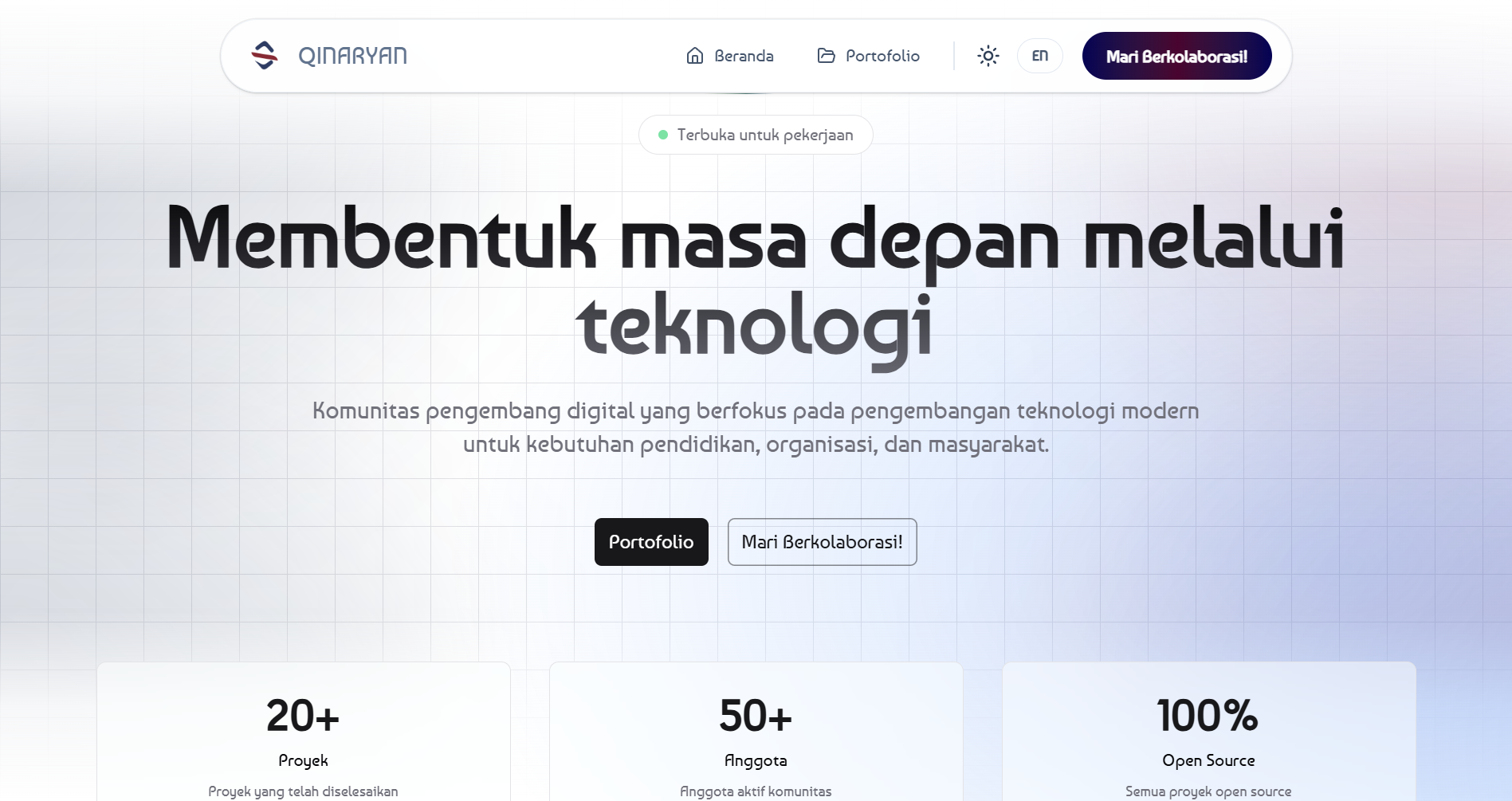 Qinarian - Technology Community & Digital Innovation