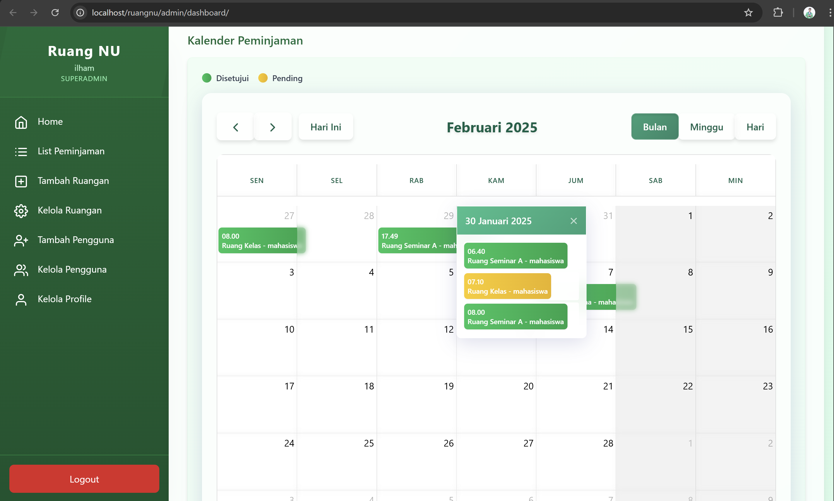 RuangNu - Co-working Space Management